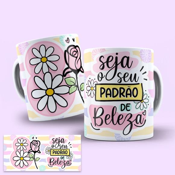 Arte Digital para Caneca Dia das Mulheres