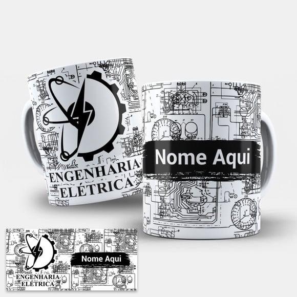 Arte para Personalizar Caneca Engenharia Elétrica
