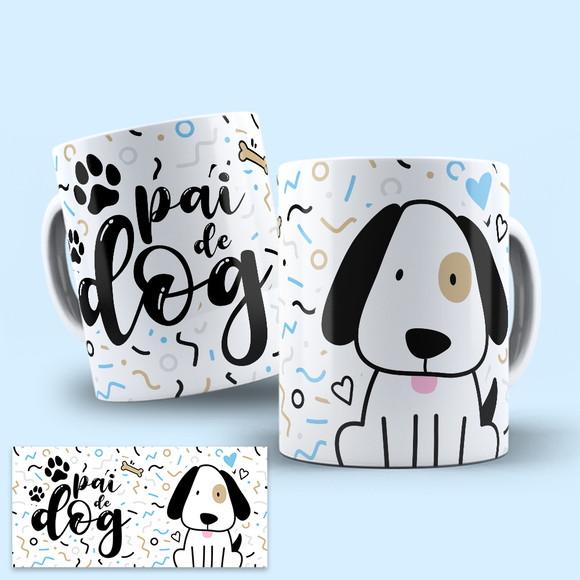 Arte Caneca Pai de Pet - Pai de Dog