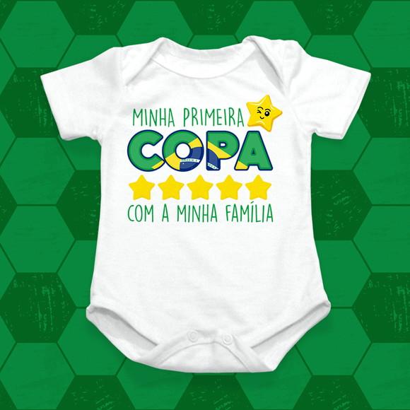 Arte Digital Body Sublimação Copa do Mundo - Primeira Copa