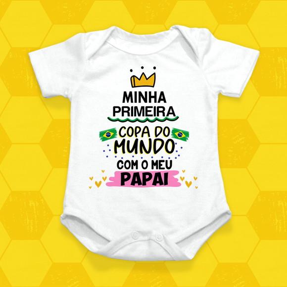 Arte Digital Body Sublimação Copa do Mundo - Primeira Copa