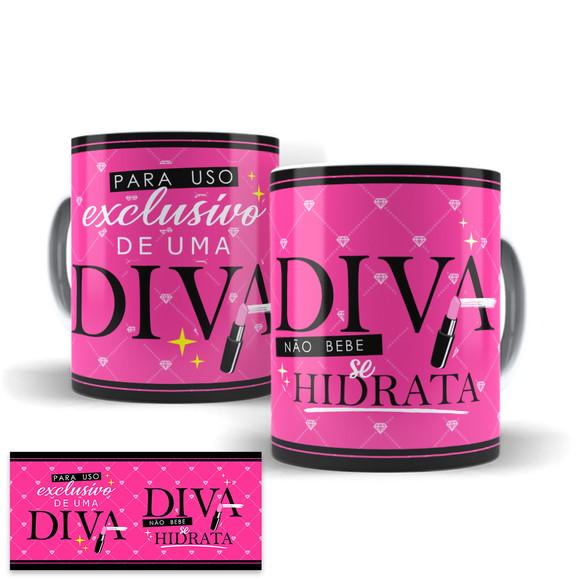 Arte Caneca Amiga - para Uso Exclusivo de Uma Diva