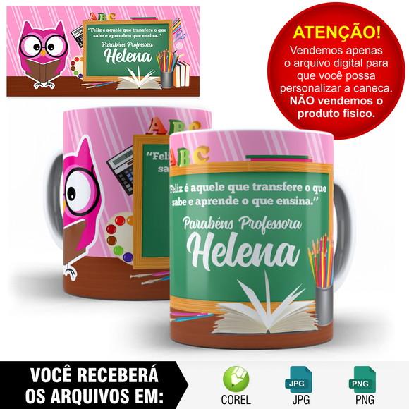 Arte Para Caneca Dia do Professor