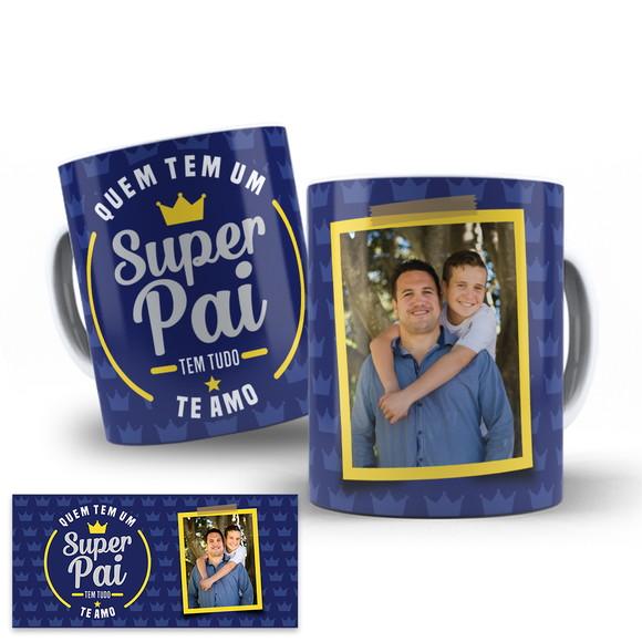 Arte para Caneca Dia dos Pais Sublimação - 1 Arte