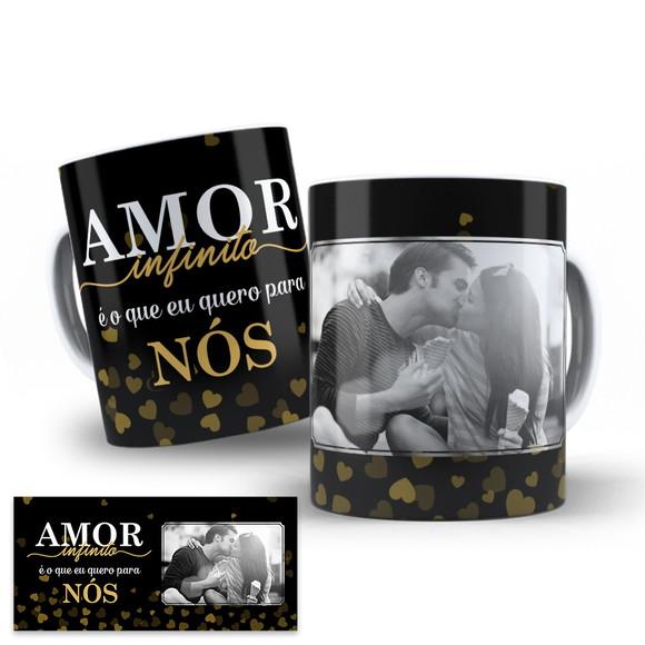 Arte Digital Caneca Dia dos Namorados com Foto