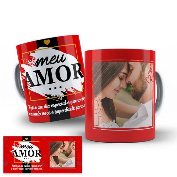 Arte Digital Caneca Dia dos Namorados com Foto
