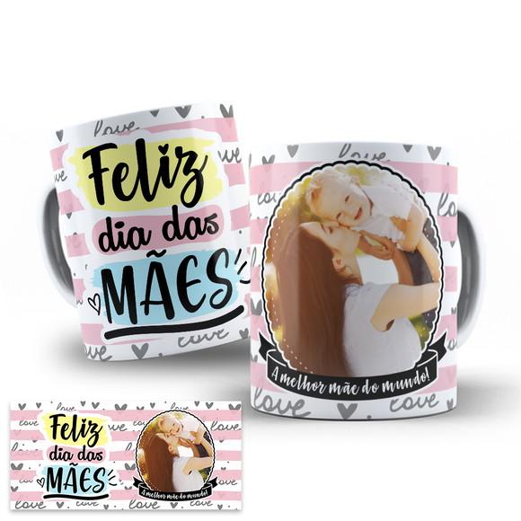 Arte Digital Caneca Sublimação Dia das Mães