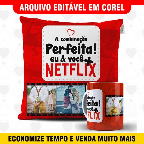 Arte para sublimação dia dos namorados Kit Caneca e Almofada