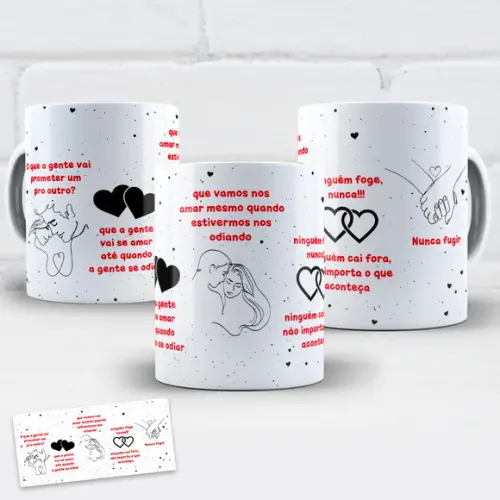 Arte Digital Caneca Greys Anatomy o Que a Gente Vai Prometer