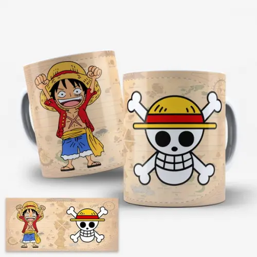 Arte Digital para Caneca One Piece