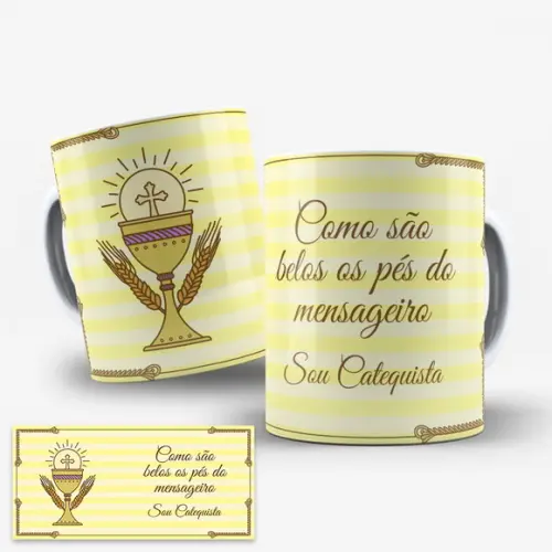 Arte Digital para Caneca Catequista