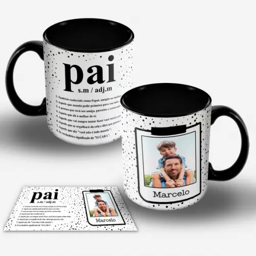 Arte para Caneca Dia dos Pais