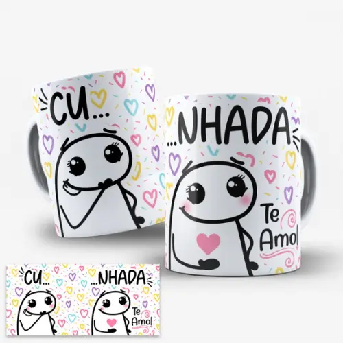 Arte Digital para Caneca Flork Cunhada