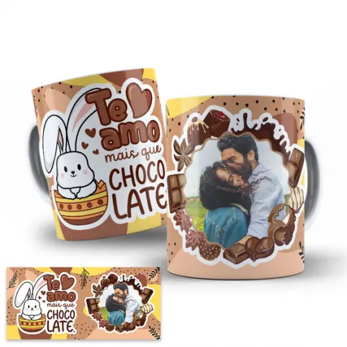Arte Digital para Caneca Páscoa