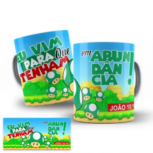 Arte para Caneca Gospel Evangelica