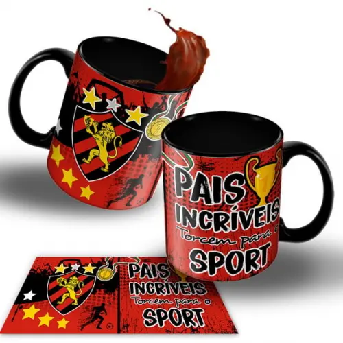 Arte Para Caneca Dia Dos Pais Time - Sport Recife