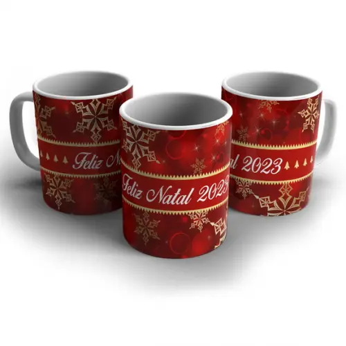 Arte Digital para Caneca Natal Sublimação
