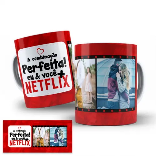 Arte Digital Caneca Dia dos Namorados com Foto