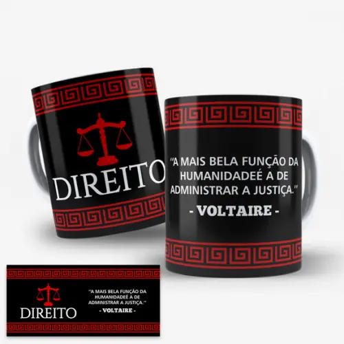 Arte Digital Caneca Profissão Direito