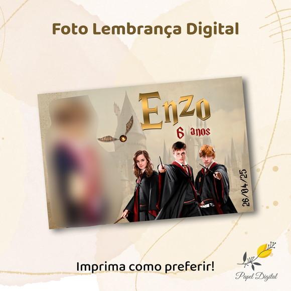 Foto Lembrança Digital Harry Potter