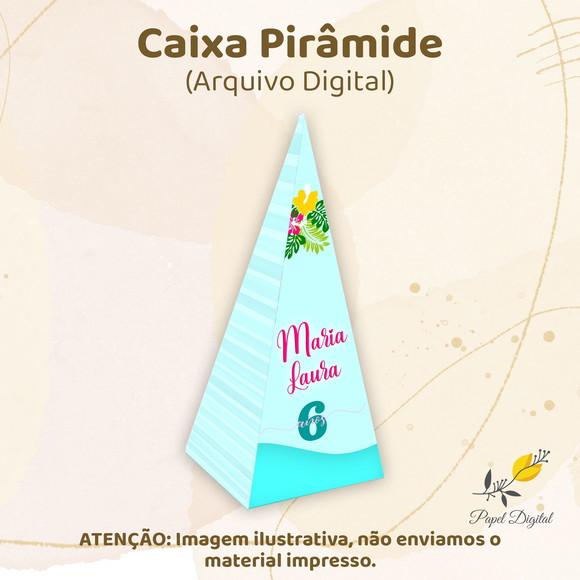 Caixa Pirâmide (arquivo Digital) Stitch