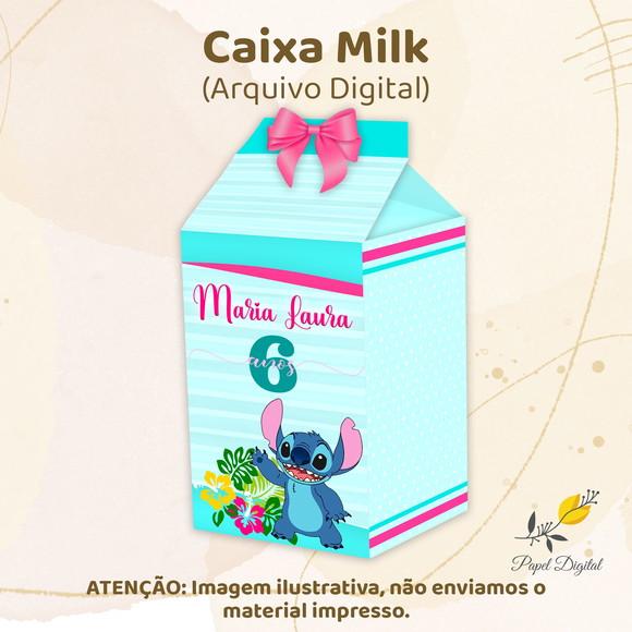 Caixa Milk (arquivo Digital) Stitch