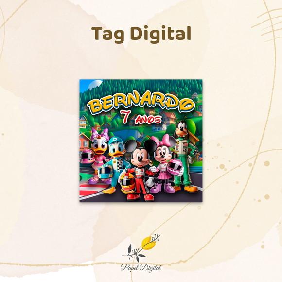 Tag Digital Mickey Modelo 6