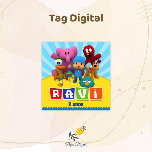 Tag Digital Pocoyo