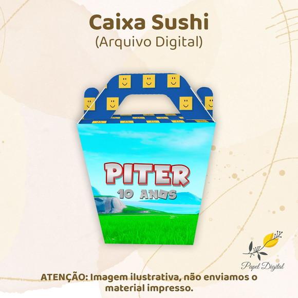 Caixa Sushi (arquivo Digital) Roblox