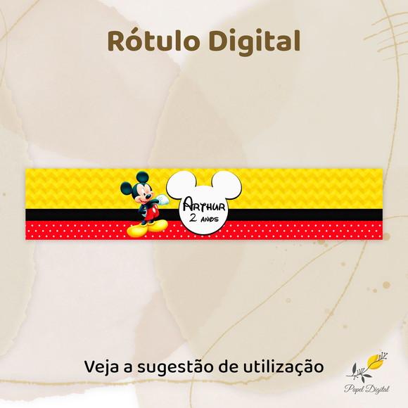 Rótulo Digital Mickey Modelo 8