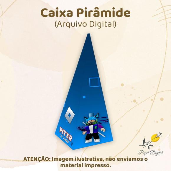 Caixa Pirâmide (arquivo Digital) Roblox