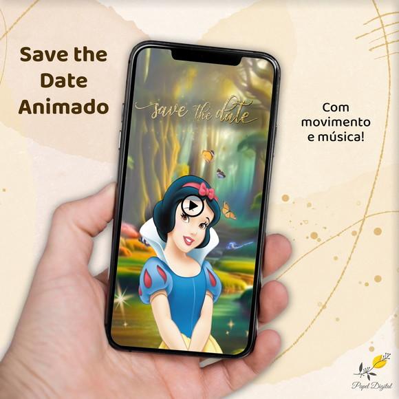 Save The Date Animado (vídeo) Branca de Neve