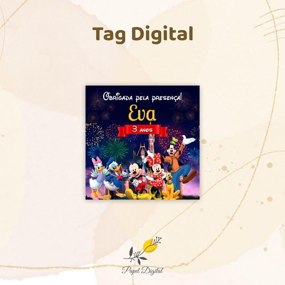 Tag Digital Mickey Modelo 5