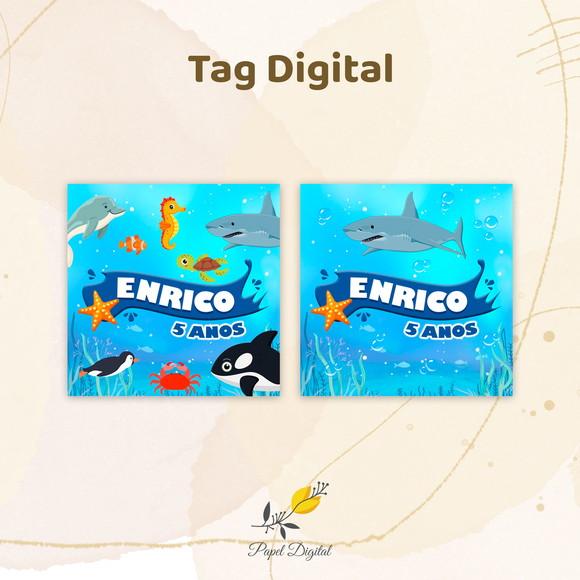 Tag Digital Fundo do Mar