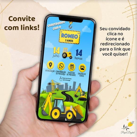Convite Interativo Construtor