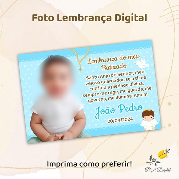 Foto Lembrança Digital Batizado