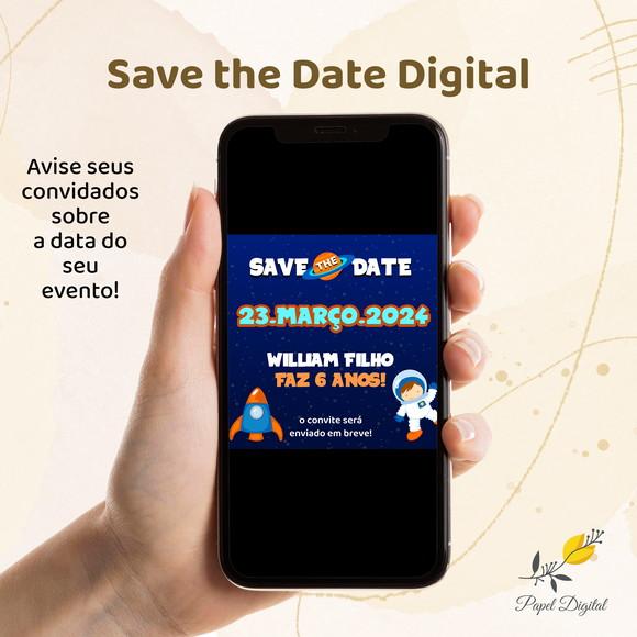 Save The Date Digital Astronauta
