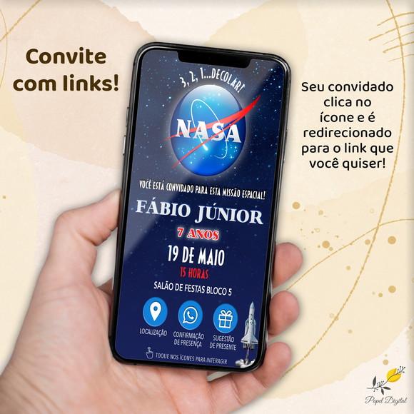 Convite Interativo Nasa