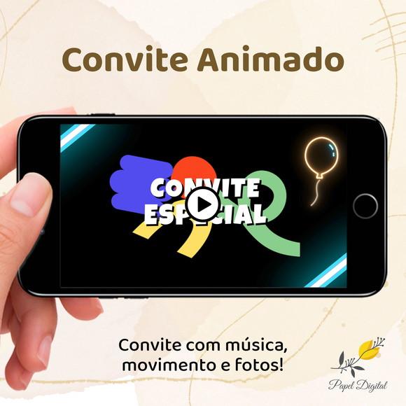 Convite Animado (vídeo) Roblox Rainbow Friends
