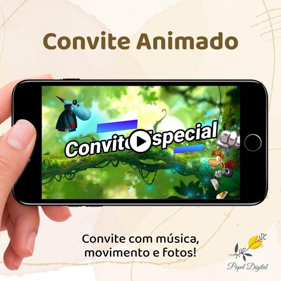 Convite Animado (vídeo) Rayman