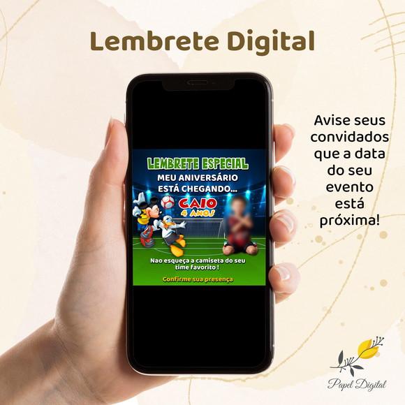 Lembrete Digital Mickey Futemicke
