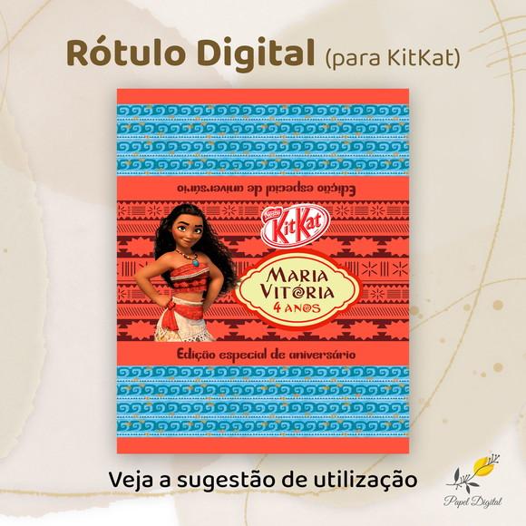 Rótulo de Kitkat (arquivo Digital)