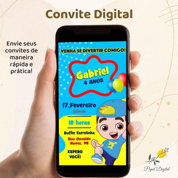 Convite Digital Luccas Neto