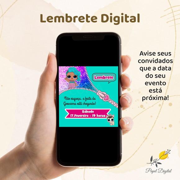 Lembrete Digital Lol Modelo 2