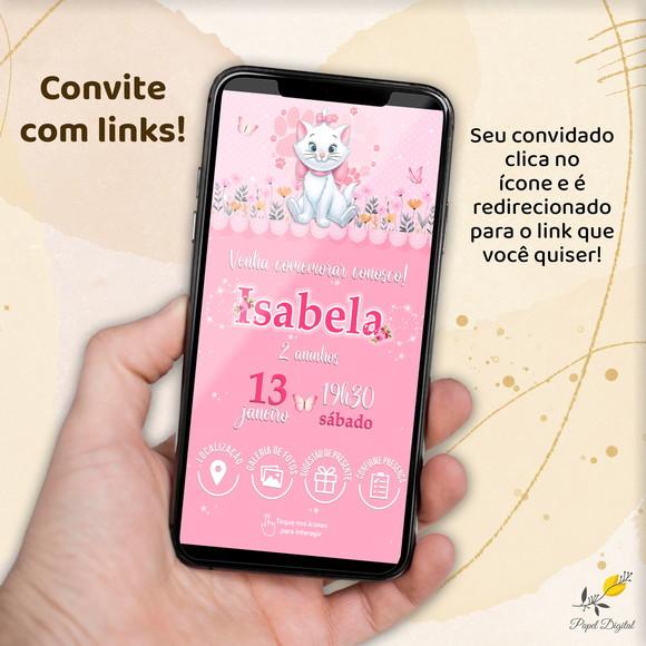 Convite Interativo Marie
