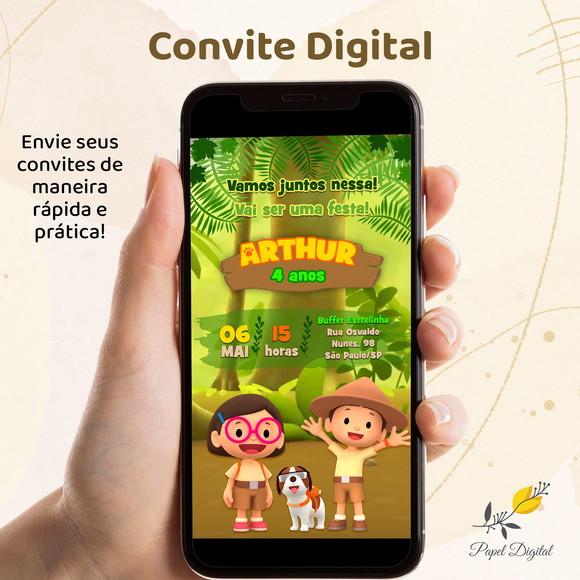 Convite Digital Leo Guarda da Floresta
