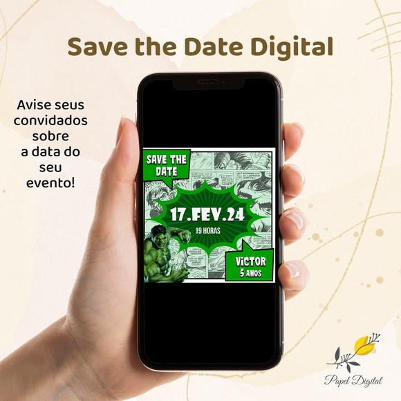 Save The Date Digital Hulk