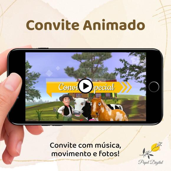 Convite Animado (vídeo) Fazenda do Zenon
