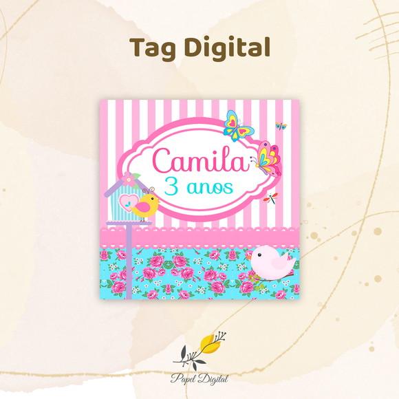 Tag Digital Jardim Modelo 2