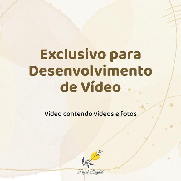 Exclusivo para Desenvolvimento de Vídeo